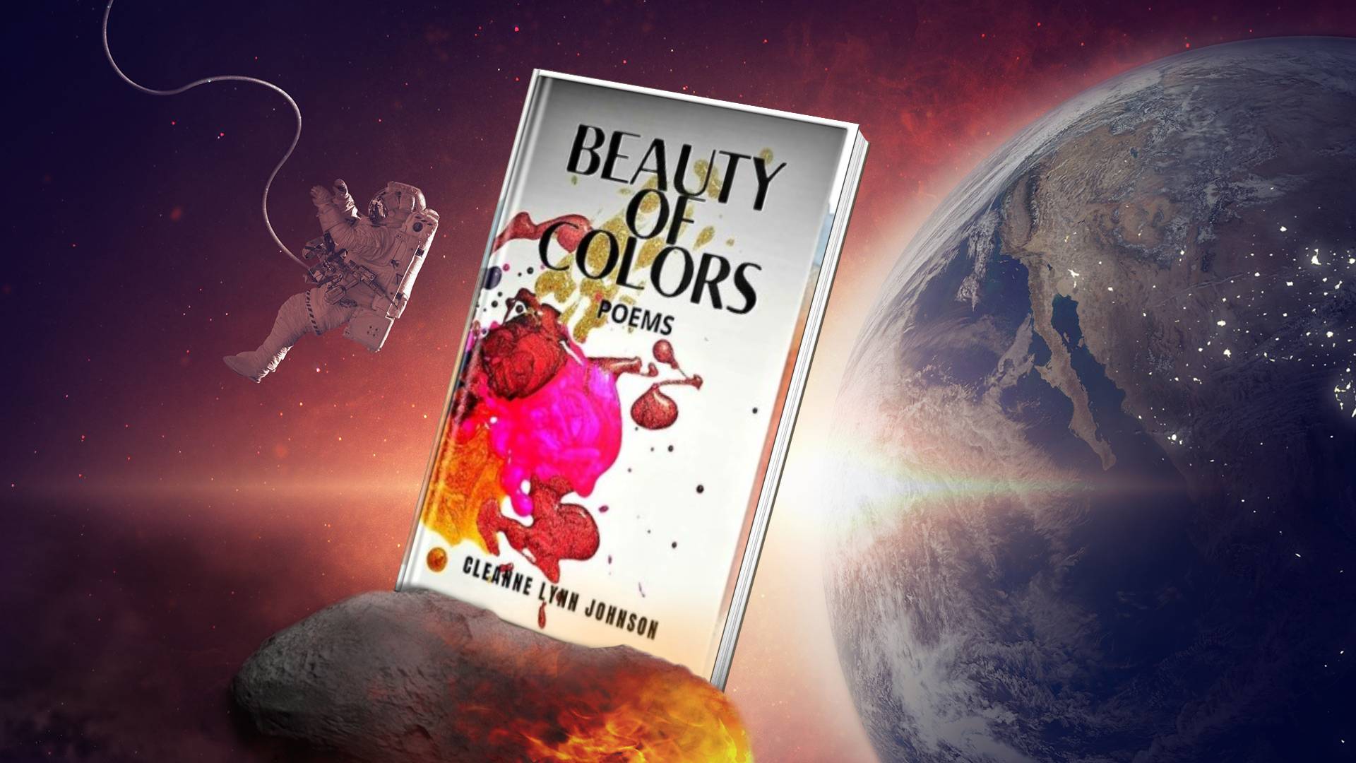 Cleanne Johnson, beauty of colors, . amazon book author, book author, podcast speaker